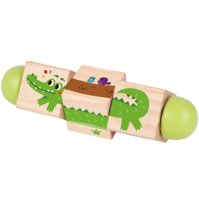 Montessori sensoryczna skrzynka XXL 6w1 od Tooky Toy