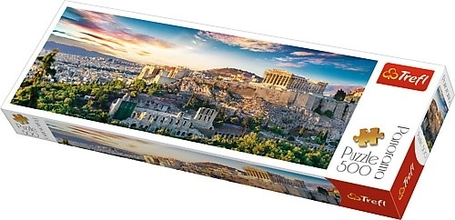 Puzzle panorama 500 elementów – Akropol, Ateny