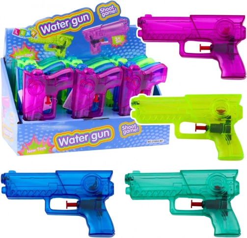 Mały przezroczysty pistolet na wodę dla dzieci