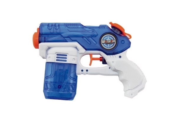 Plastowy pistolet wodny 19cm możliwość 3 kolorów