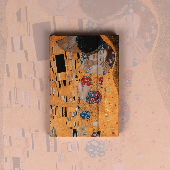 NOTIQUE Tygodniowy magnetyczny planner Gustav Klimt 2025, 11 x 16 cm