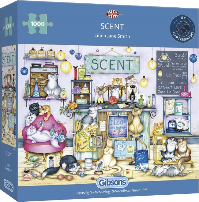 Puzzle Słodycz 1000 elementów GIBSONS