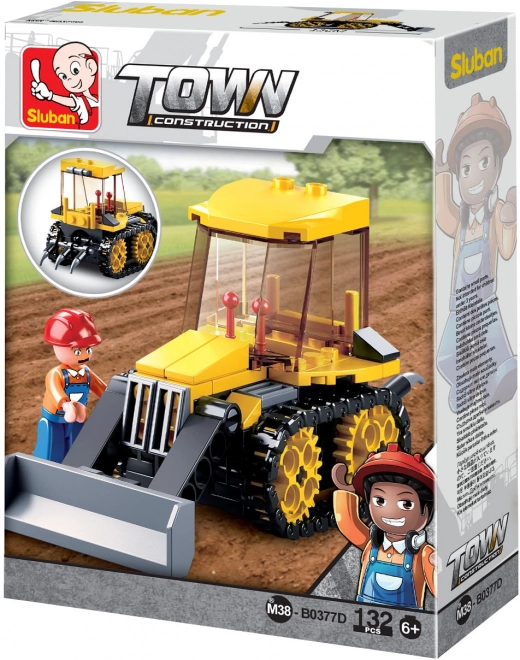 Sluban Town Budowniczy Mały Buldożer