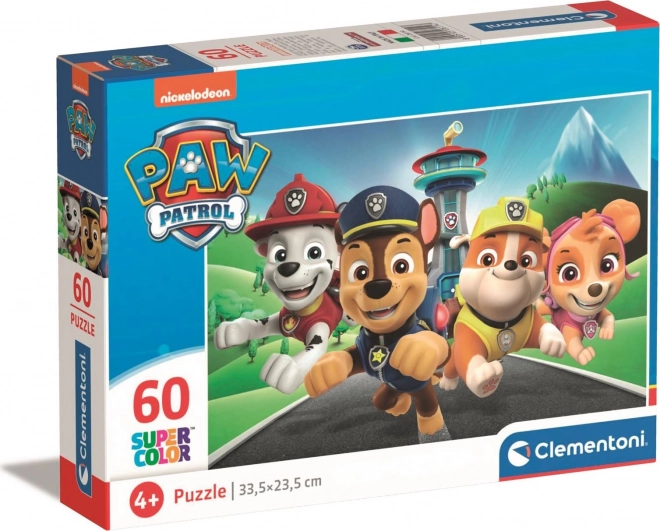 CLEMENTONI Puzzle Psi Patrol 60 części
