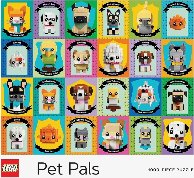 Puzzle LEGO Zwierzęcy Przyjaciele 1000 Elementów
