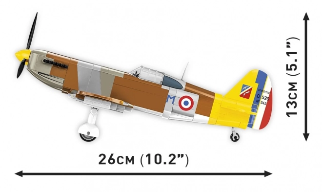 COBI 5734 II WW Dewoitine D.520, 1:32, 335 k, 1 f