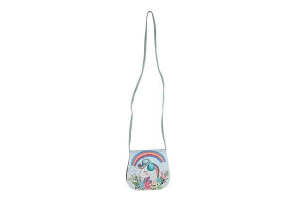 Torebka/Jednorożec torba z kamykami plastik 4 kolory w woreczku 17x15x3cm