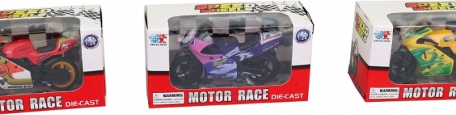 Motocykl dla dzieci, 8 kolorów, 8,5 cm