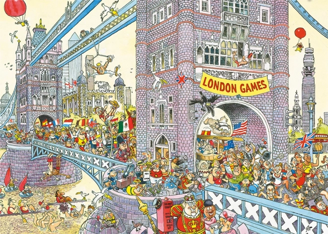 JUMBO puzzle WASGIJ Mystery 8: Ostatnia przeszkoda 1000 części