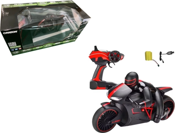 RC wyścigowy motocykl 20 km/h 2,4 GHz – czerwony