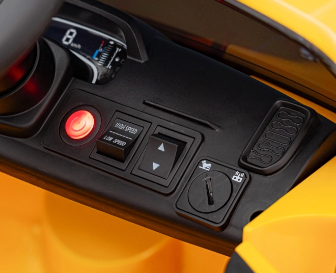 Dziecięcy elektryczny samochód Ford Ranger Lift żółty