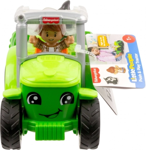 Interaktywny muzyczny traktor LITTLE PEOPLE z figurkami