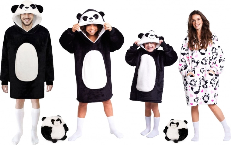 Praktyczny oversize’owy krój z kapturem