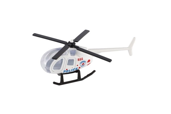 Metalowy i plastikowy helikopter dla dzieci 10 cm