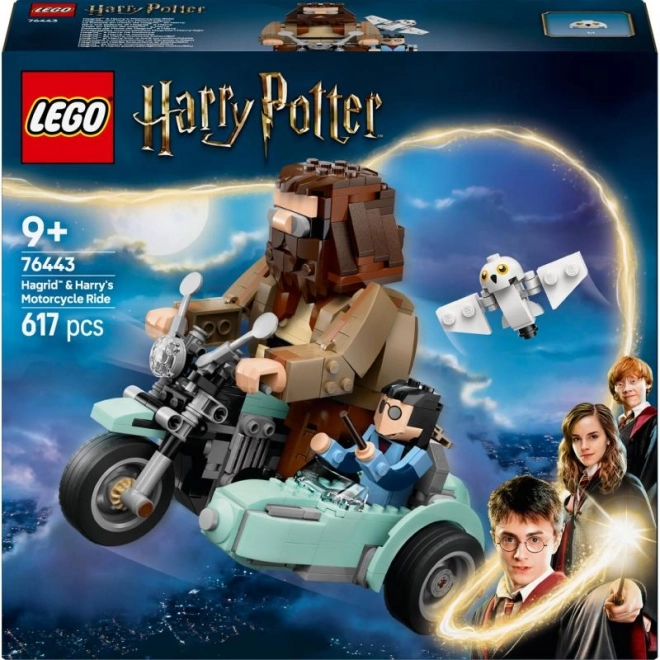 Motocyklowa jazda z Hagridem i Harrym
