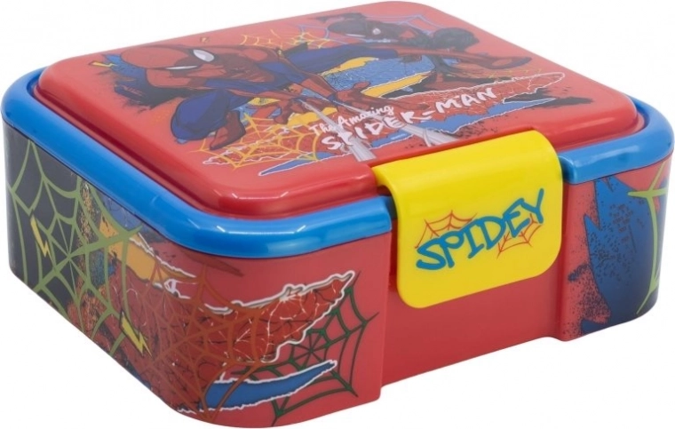 Pudełko śniadaniowe SPIDER-MAN, 3 przegródki