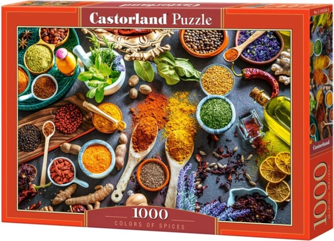 CASTORLAND Puzzle Kolory przypraw 1000 elementów