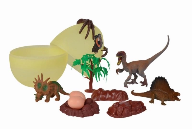 Dino jajo z akcesoriami, 3 rodzaje, DP6