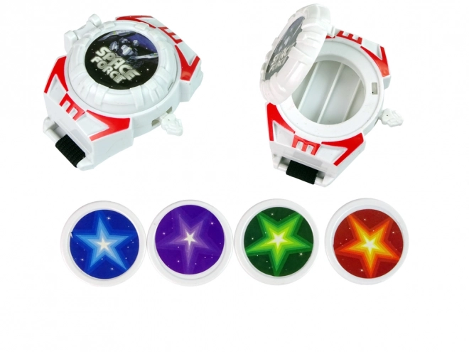 Zestaw kosmicznych broni Space Guardian z laserowym pistoletem i mieczem