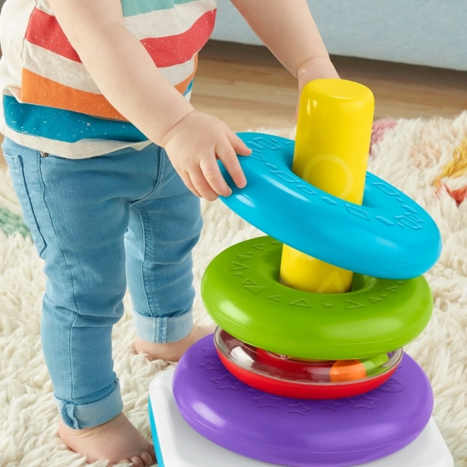 Duża piramida z kółek Fisher-Price