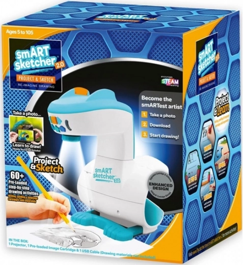 Projektor Smart Sketcher 2.0 do dziecięcego rysowania i nauki