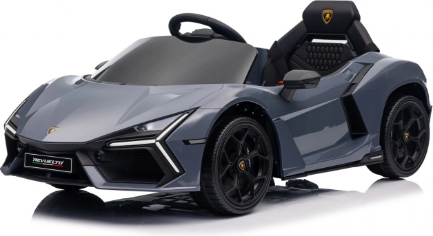 dziecięcy elektryczny samochodzik LAMBORGHINI Revuelto – szary