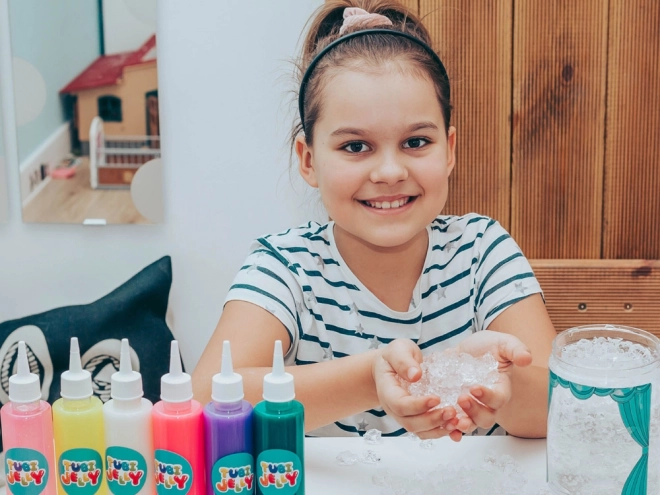 TUBAN TUBI JELLY zestaw 6 kolorów z małym akwarium – syrena