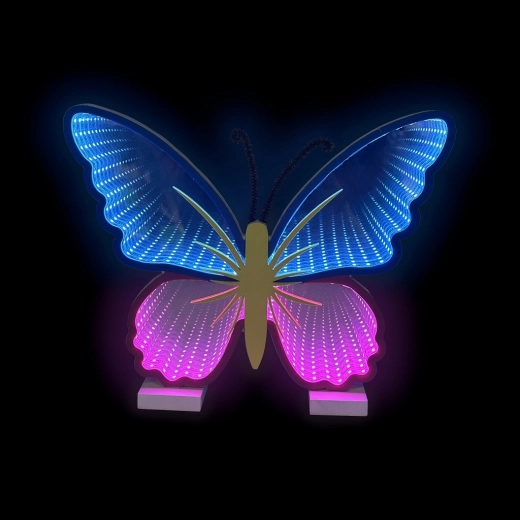LED neonowa lampka motyl 2Kids Toys