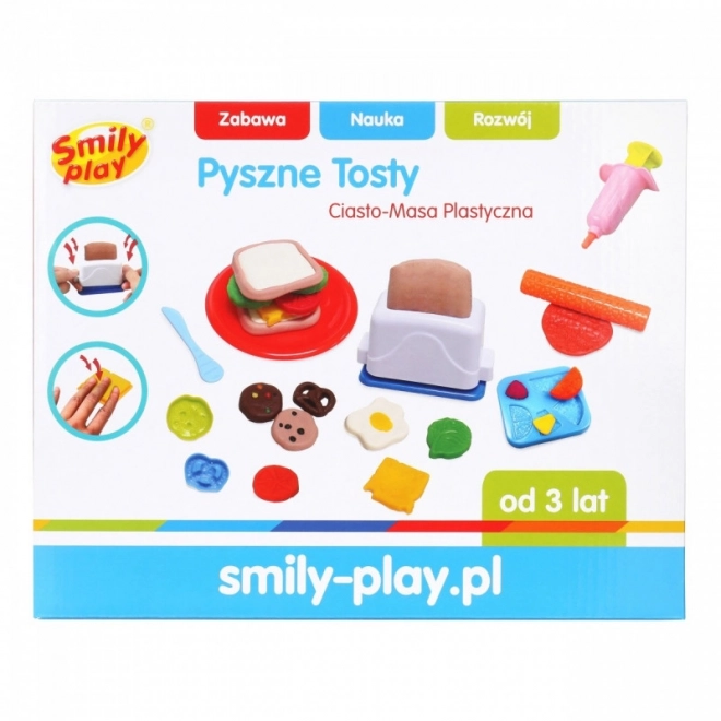 Plastelina pyszne tosty