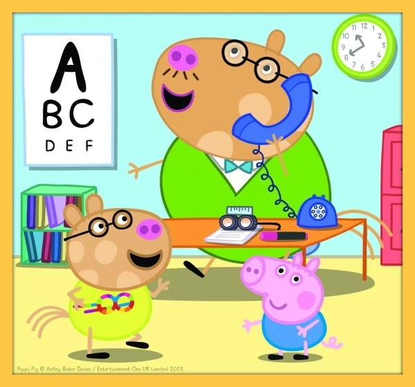 Puzzle 10w1 Świnka Peppa