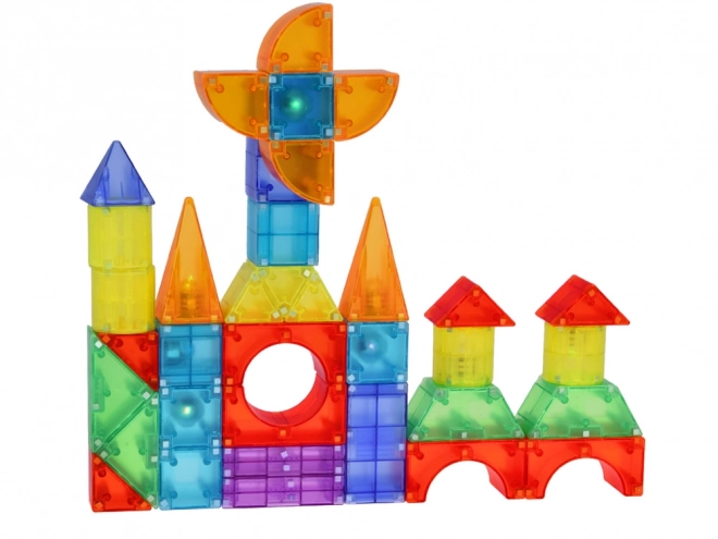 3D magnetyczne bloki Święcące magnetyczne bloki 64 sztuki ZA5240