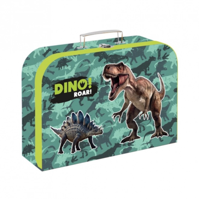 Walizka na artykuły plastyczne Dino