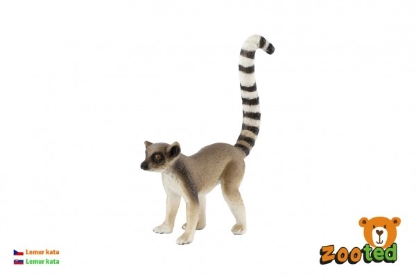 Lemur kata zooted plast 7cm w woreczku