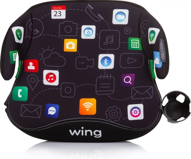 CHIPOLINO Podkładka Wing i-Size 125-150cm Isofix, Wyświetlacz