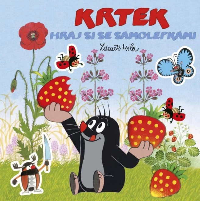 Album obrazkowy Krecik 3 Baw się naklejkami