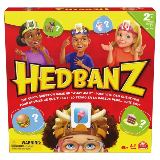 Gra towarzyska Hedbanz - zgadywanie postaci i przedmiotów