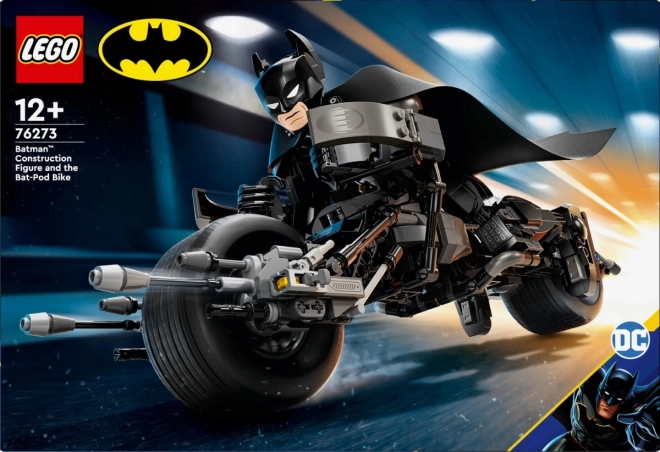 LEGOae DC Batman321273 Konfigurowalna figurka: Batman22 i Bat-Pod