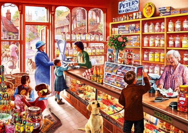 Puzzle cukiernia 1000 elementów BLUEBIRD
