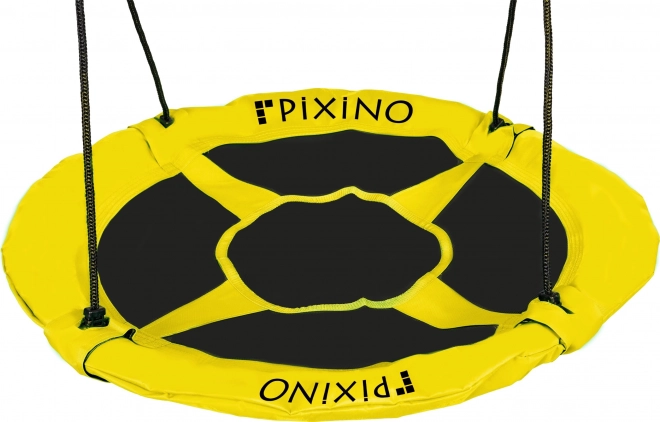 PIXINO Huśtawka bocianie gniazdo (średnica 100cm) żółty