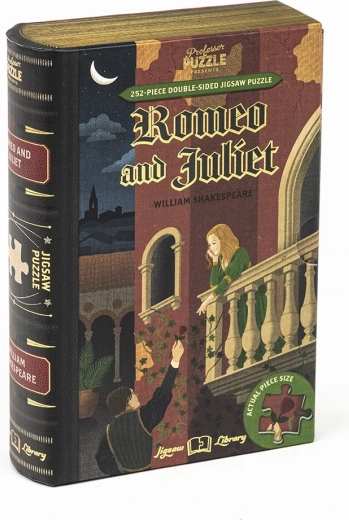 Dwustronne puzzle Profesor Puzzle Romeo i Julia