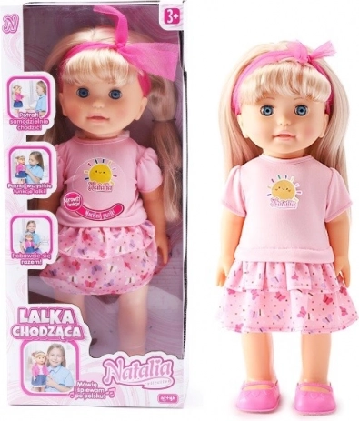 Chodząca lalka NATALIA 40 cm