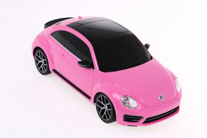 Samochód zdalnie sterowany R/C Volkswagen Beetle Rastar 1:14 różowy