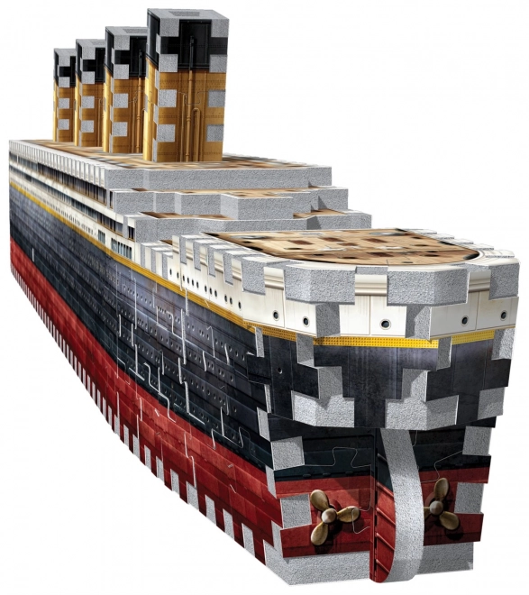 3D puzzle Titanic od Wrebbit, 440 elementów