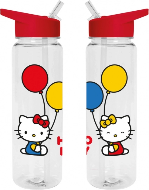 Plastowa butelka z ustnikiem Hello Kitty