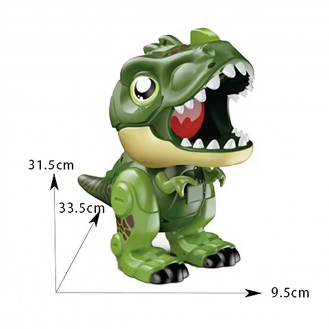 Dinozaur z realistycznymi efektami