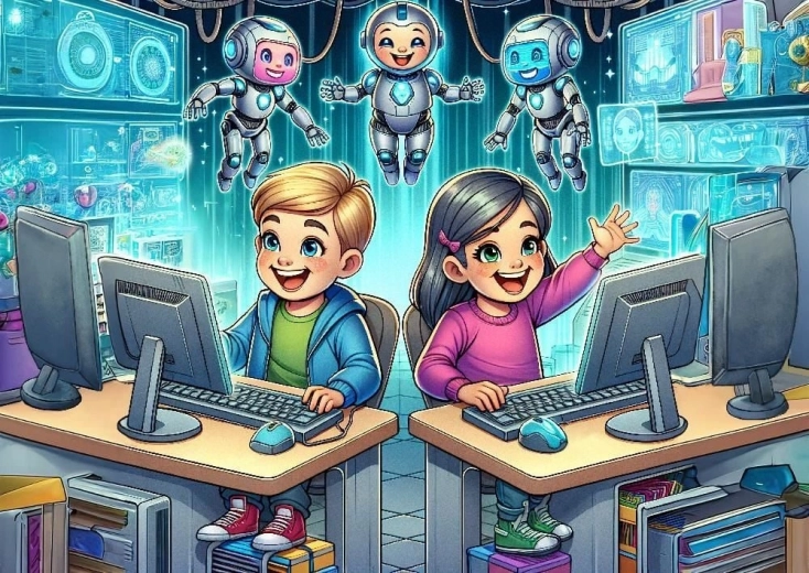 Puzzle Programowanie Robotów 200 elementów