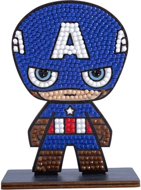 Malowanie diamentowe Avengers: Kapitan Ameryka