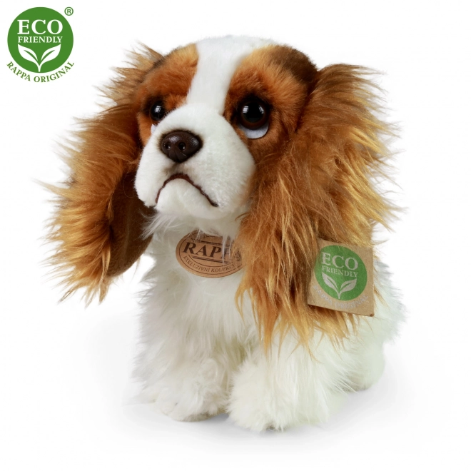 Pluszowy pies rasy King Charles Spaniel 25 cm przyjazny dla środowiska