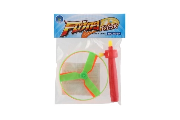 Wyrzutnia wirnika + starter plastikowy 9cm 2 kolory w woreczku