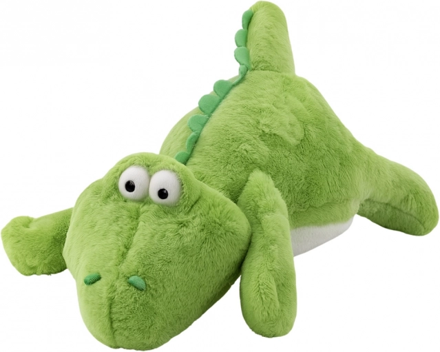 Pluszowy krokodyl jasnozielony 42 cm